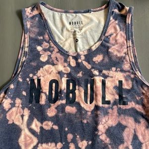 Mens M NoBull Tank Tie Dye black/tan